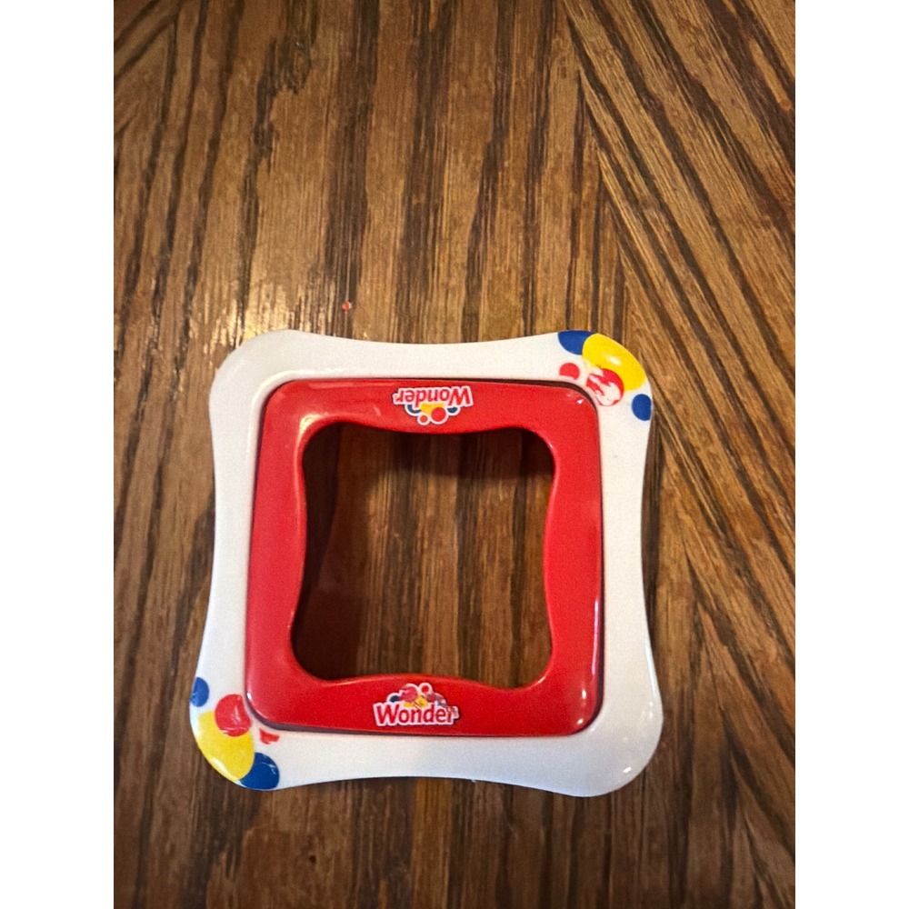 Vintage Wonder Bread Sandwich Crust Cutter Red White Balloon Logo Retro Kitchen